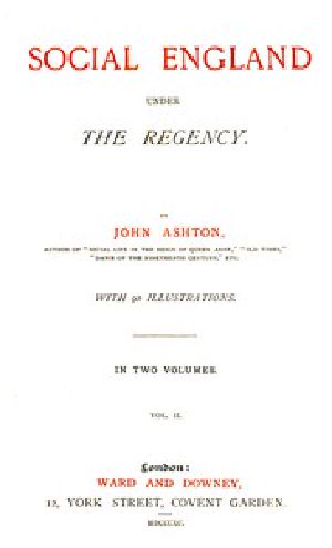 [Gutenberg 48780] • Social England under the Regency, Vol. 2 (of 2)